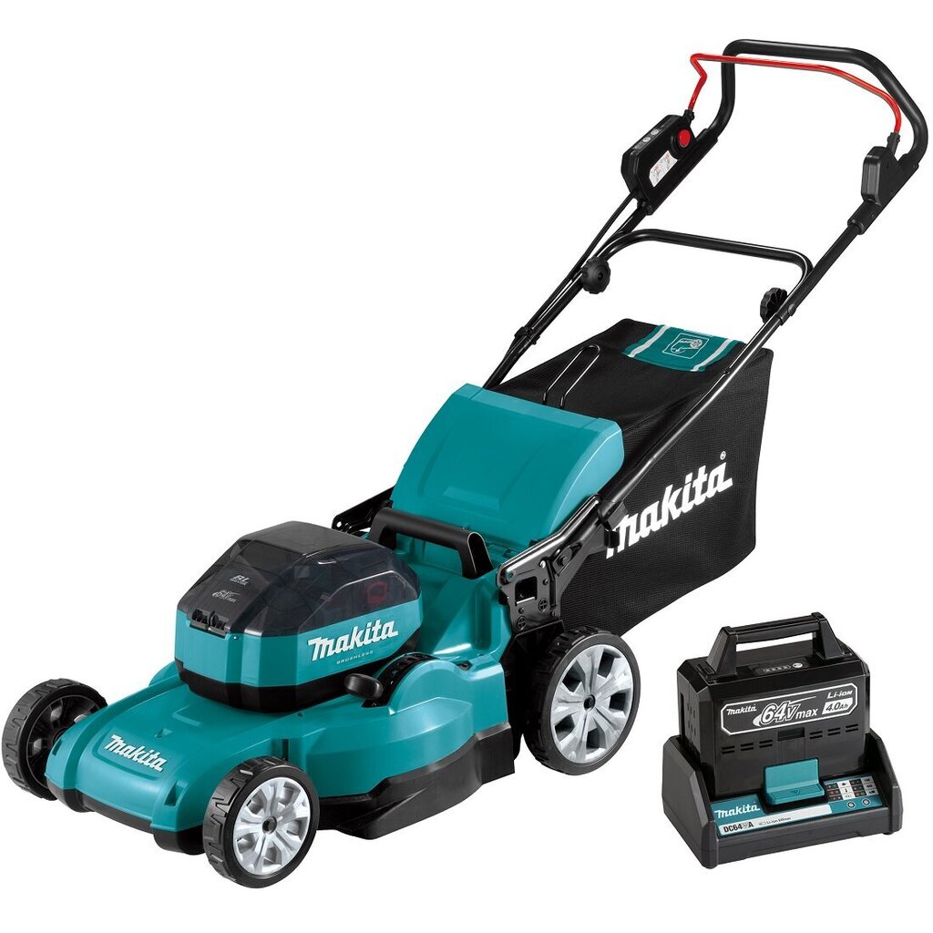 Akuga muruniiduk Makita LM001JM101 64V 4 in 1 hind ja info | Muruniidukid | kaup24.ee