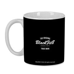 Кружка Mug BlackFit8 Urban Керамика Чёрный Тёмно Синий (350 ml) цена и информация | Стаканы, фужеры, кувшины | kaup24.ee