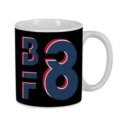 Кружка Mug BlackFit8 Urban Керамика Чёрный Тёмно Синий (350 ml) цена и информация | Стаканы, фужеры, кувшины | kaup24.ee