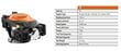Bensiinimtoriga iseliikuv muruniiduk Redback M20VY-T6 3in1 цена и информация | Muruniidukid | kaup24.ee