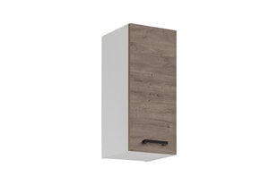 Шкаф кухонный Rita 30/72 L/P, темно-коричневый цена и информация | Кухонные шкафчики | kaup24.ee