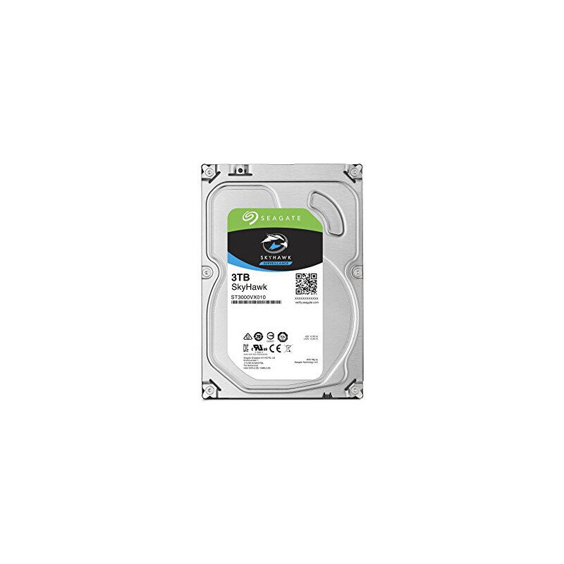 Seagate SkyHawk ST3000VX010 цена и информация | Sisemised kõvakettad (HDD, SSD, Hybrid) | kaup24.ee