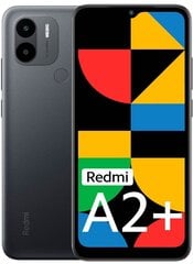 Xiaomi Redmi A2+ 2/32GB MZB5914EU Black hind ja info | Telefonid | kaup24.ee