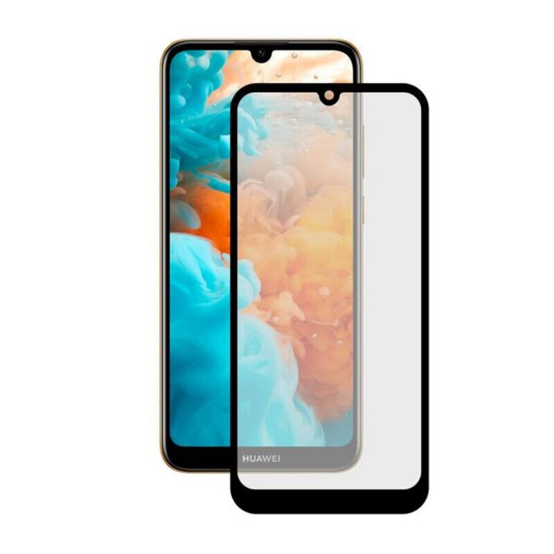 Karastatud Klaasist Kaitse Huawei Y6 2019 KSix Extreme 2.5D, Must hind ja info | Ekraani kaitsekiled | kaup24.ee