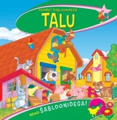 Raamat šabloonidega, Talu hind ja info | Väikelaste raamatud | kaup24.ee