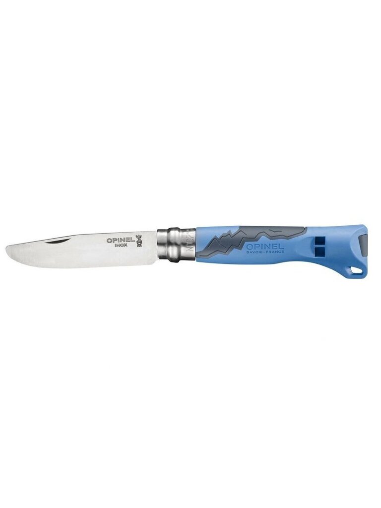 Laste nuga Opinel Outdoor Junior Nr. 7 sinine käepide hind ja info | Taskunoad, multifunktsionaalsed tööriistad | kaup24.ee