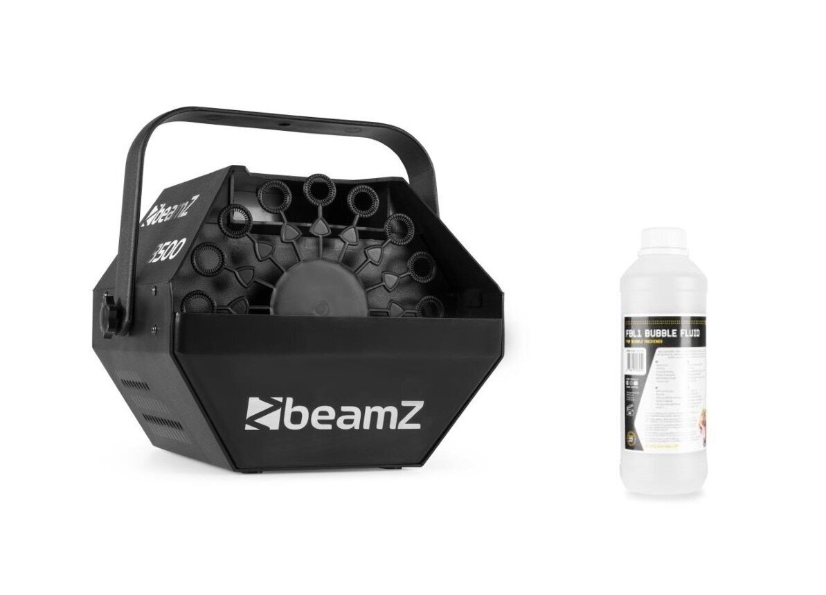 Komplekt beamZ B500 mullimasin keskmine LED RGB +beamZ FBL1 mullivedelik 1L hind ja info | Peokaunistused | kaup24.ee