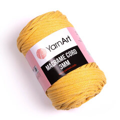 Пряжа для вязания YarnArt Macrame Cord 3 MM 250г, цвет 764 цена и информация | Принадлежности для вязания | kaup24.ee