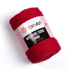 Нитки для вязания YarnArt Macrame Cord 3 MM 250г, цвет 773 цена и информация | Принадлежности для вязания | kaup24.ee