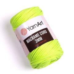 Пряжа для вязания YarnArt Macrame Cord 3 MM 250г, цвет 801 цена и информация | Принадлежности для вязания | kaup24.ee