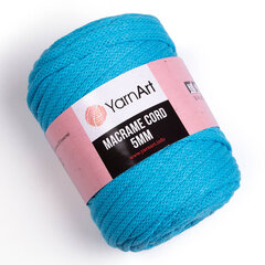 Пряжа для вязания YarnArt Macrame Cord 5 ММ ​​500г, цвет 763 цена и информация | Принадлежности для вязания | kaup24.ee