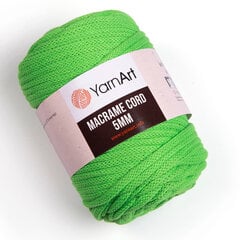 Пряжа для вязания YarnArt Macrame Cord 5 ММ ​​500г, цвет 802 цена и информация | Принадлежности для вязания | kaup24.ee