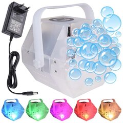 Komplekt Light4Me Bubble LED tõhus mullimasin + beamZ FBL1 mullivedelik 1L цена и информация | Праздничные декорации | kaup24.ee