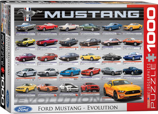 Pusle Eurographics, 6000-0684, Ford Mustang Evolution, 1000 tk hind ja info | Pusled | kaup24.ee