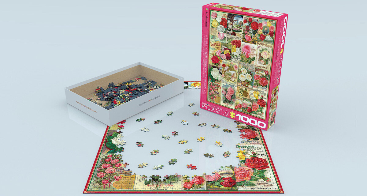 Pusle Eurographics, 6000-0810, Roses - Seed Catalogue, 1000 tk цена и информация | Pusled | kaup24.ee