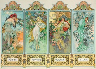 Пазл Eurographics, 6000-0824, Four Seasons, 1000 шт. цена и информация | Пазлы | kaup24.ee