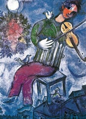 Pusle Eurographics, 6000-0852 ® The Blue Violinist by Marc Chagall hind ja info | Pusled | kaup24.ee