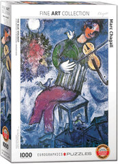 Pusle Eurographics, 6000-0852 ® The Blue Violinist by Marc Chagall hind ja info | Pusled | kaup24.ee