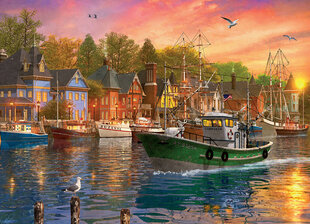 Пазл Eurographics, 6000-0969, Harbor Sunset, 1000 шт. цена и информация | Пазлы | kaup24.ee