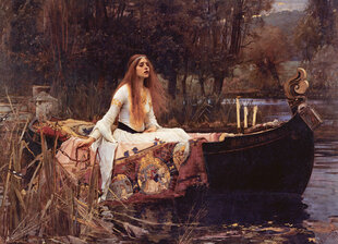 Пазл Eurographics, 6000-1133, The Lady of Shalott, 1000 шт. цена и информация | Пазлы | kaup24.ee