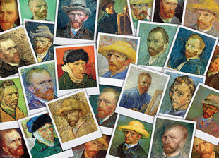 Пазл Eurographics, 6000-5308, Van Gogh’s Selfies, 1000 шт. цена и информация | Пазлы | kaup24.ee