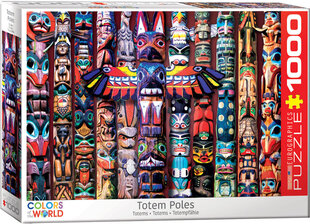 Пазл Eurographics, 6000-5349, Totem Poles, 1000 шт. цена и информация | Пазлы | kaup24.ee