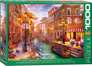 Pusle Eurographics, 6000-5353 ® Sunset Over Venice by Dominic Davison hind ja info | Pusled | kaup24.ee