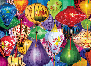 Pusle Eurographics, 6000-5469, Asian Lanterns, 1000 tk hind ja info | Pusled | kaup24.ee