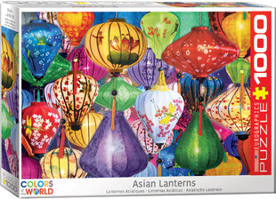 Пазл Eurographics, 6000-5469, Asian Lanterns, 1000 шт. цена и информация | Пазлы | kaup24.ee