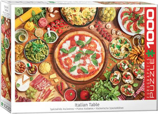 Пазл Eurographics, 6000-5615, Italian Table, 1000 шт. цена и информация | Пазлы | kaup24.ee