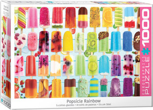 Pusle Eurographics, 6000-5622, Popsicle Rainbow, 1000 tk hind ja info | Pusled | kaup24.ee