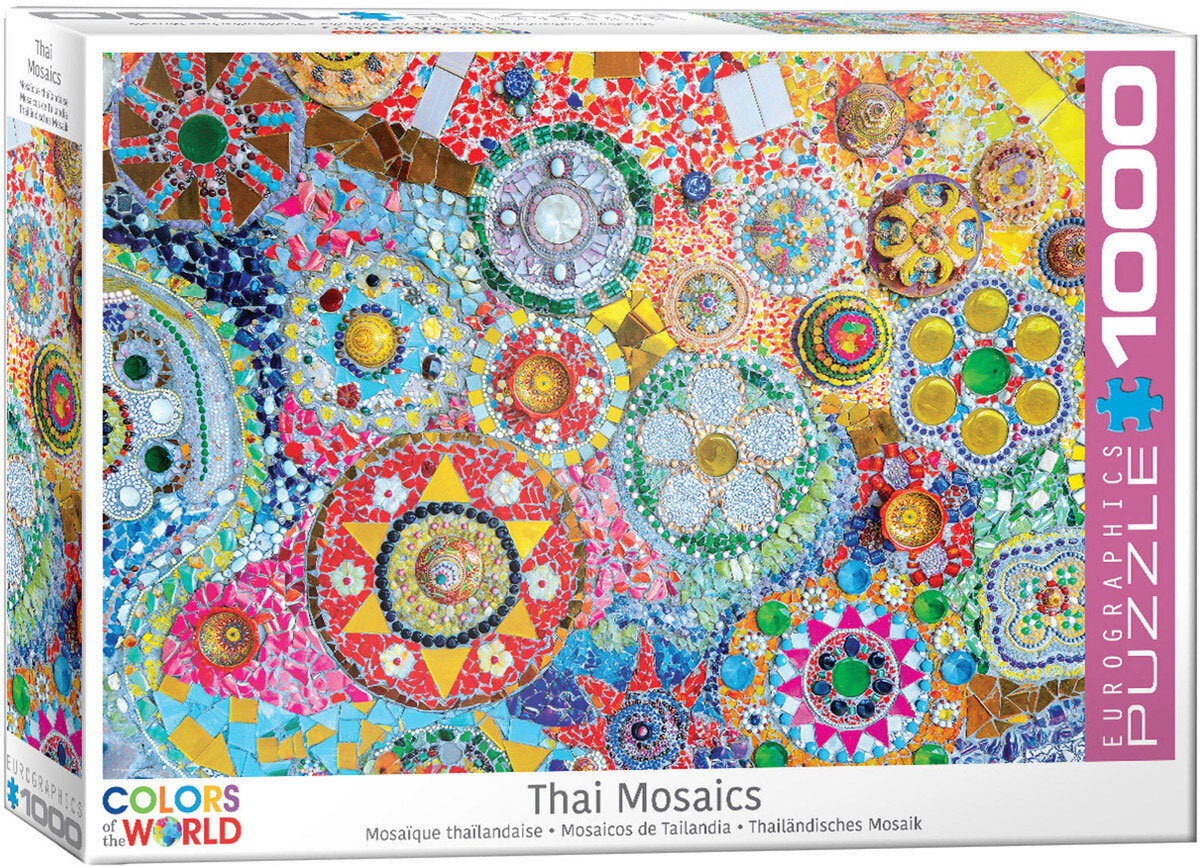 Pusle Eurographics, 6000-5637, Thai Mosaic, 1000 tk цена и информация | Pusled | kaup24.ee