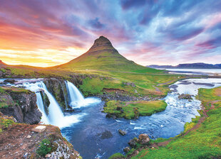 Пазл Eurographics, 6000-5642, Kirkjufell, Iceland, 1000 шт. цена и информация | Пазлы | kaup24.ee