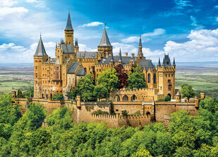 Pusle Eurographics, 6000-5762, Hohenzollern Castle, Germany, 1000 tk hind ja info | Pusled | kaup24.ee