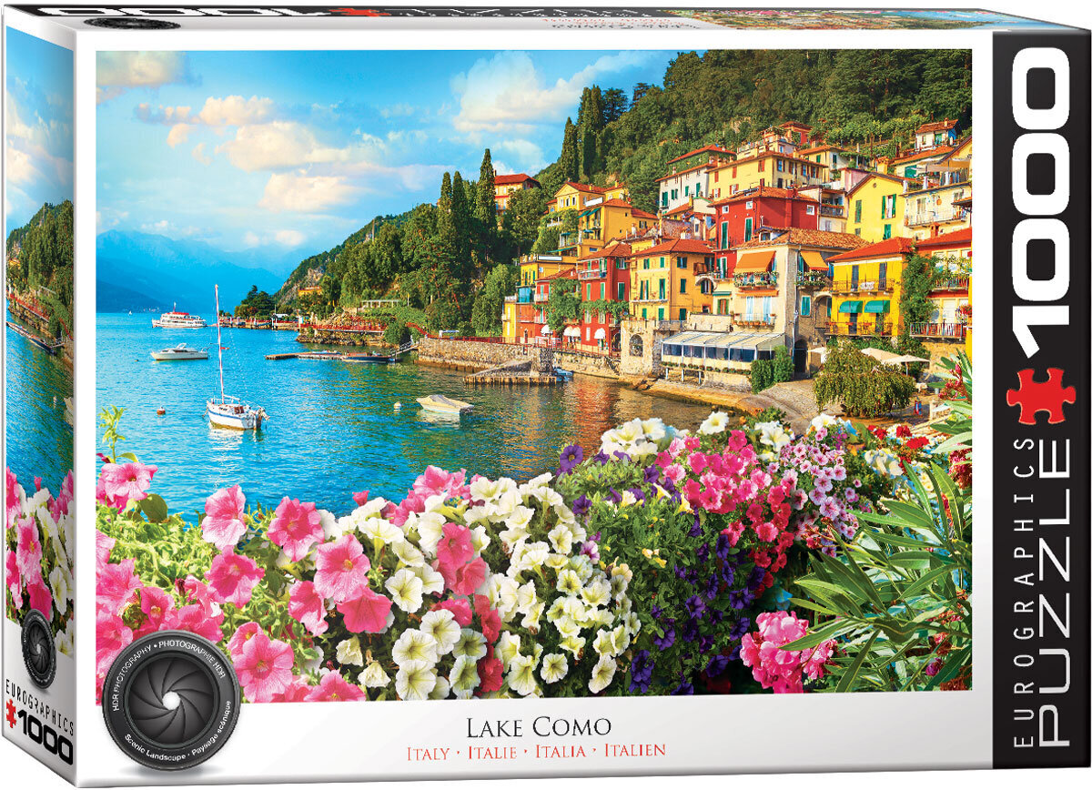 Pusle Eurographics, 6000-5763, Lake Como, Italy, 1000 tk цена и информация | Pusled | kaup24.ee