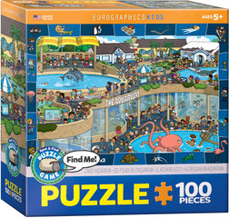 Pusle Eurographics, 6100-0543, Crazy Aquarium, 100 tk цена и информация | Пазлы | kaup24.ee