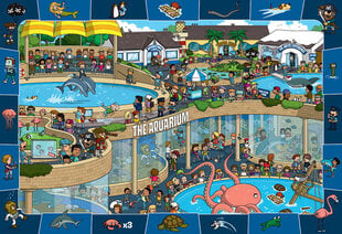 Пазл Eurographics, 6100-0543, Crazy Aquarium, 100 шт. цена и информация | Пазлы | kaup24.ee