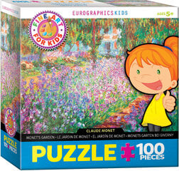 Pusle Eurographics, 6100-4908, Monet’s Garden, 100 tk hind ja info | Pusled | kaup24.ee