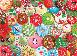 Пазл Eurographics, 8051-5660, Christmas Donuts, Tin, 1000 шт. цена и информация | Пазлы | kaup24.ee