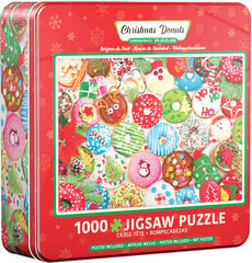 Pusle Eurographics, 8051-5660, Christmas Donuts, Tin, 1000 tk hind ja info | Pusled | kaup24.ee