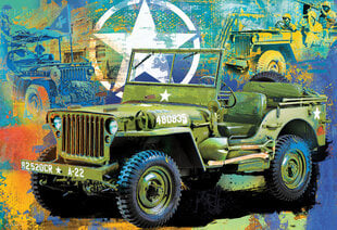 Pusle Eurographics, 8551-5598, The Jeep, Army Truck, Tin, 550 tk hind ja info | Pusled | kaup24.ee