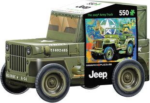 Пазл Eurographics, 8551-5598, The Jeep, Army Truck, Tin, 550 шт. цена и информация | Пазлы | kaup24.ee