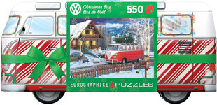 Пазл Eurographics, 8551-5664, VW Christmas Bus, Tin, 550 шт. цена и информация | Пазлы | kaup24.ee