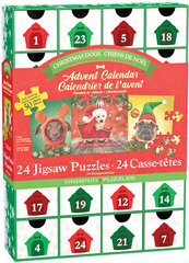 Pusle Eurographics, 8924-5738, Christmas Dogs, Advent Calendars, 1200 tk hind ja info | Pusled | kaup24.ee