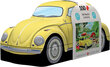 Pusle Eurographics, 8551-5691, VW Beetle Camping, Tin, 550 tk цена и информация | Pusled | kaup24.ee