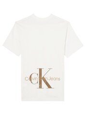 Calvin Klein Jeans Archival Monologo Back Ivory 560075049 цена и информация | Мужские футболки | kaup24.ee