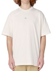 Calvin Klein Jeans Archival Monologo Back Ivory 560075049 цена и информация | Мужские футболки | kaup24.ee