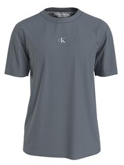 Calvin Klein Jeans Micro Monologo Overcast Grey 560076197 цена и информация | Мужские футболки | kaup24.ee