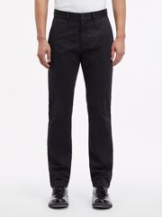 Püksid Calvin Klein Jeans Satin Stretch Slim Chino Black 560075803 hind ja info | Meeste püksid | kaup24.ee