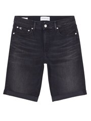 Meeste teksapüksid Calvin Klein Jeans Slim Denim Black 560076222 hind ja info | Meeste lühikesed püksid | kaup24.ee